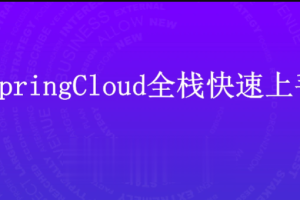 马士兵 SpringCloud全栈快速上手 | 完结