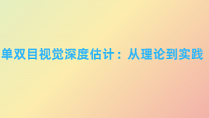 单双目视觉深度估计：从理论到实践