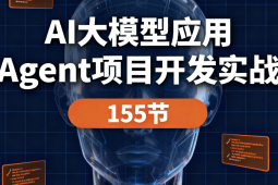 AI大模型应用 Agent项目开发实战 155节